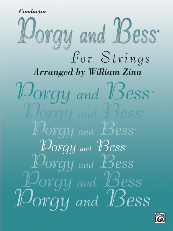 Porgy And Bess For Strings Book