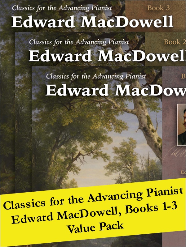 Classics For The Advancing Pianist: Edward Macdowell 1-3 (Value Pack) Value Pack