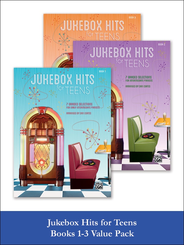 Jukebox Hits For Teens 1-3 (Value Pack) Graded Selections For Intermediate Pianists Value Pack