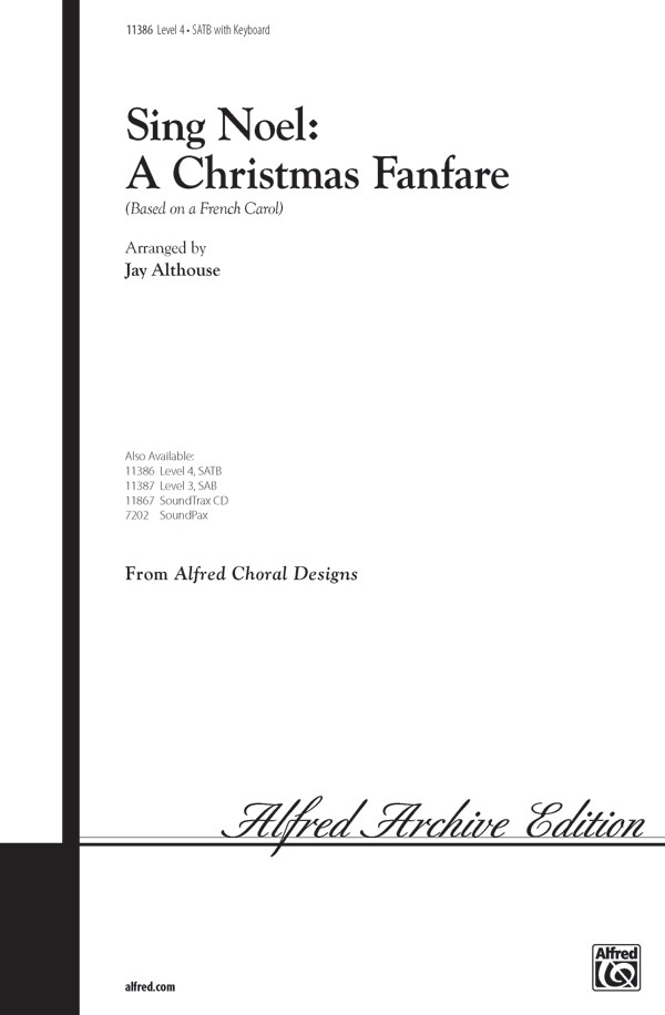 Sing Noel: A Christmas Fanfare Choral Octavo