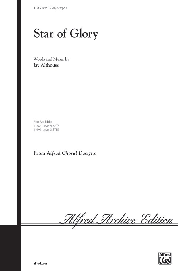 Star Of Glory Choral Octavo