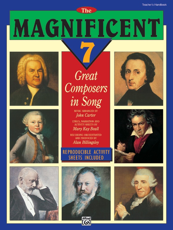 The Magnificent 7 Great Composers In Song Book