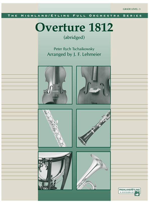Overture 1812 (Abridged) Conductor Score & Parts