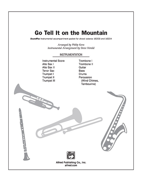 Go Tell It On The Mountain Instrumental Parts