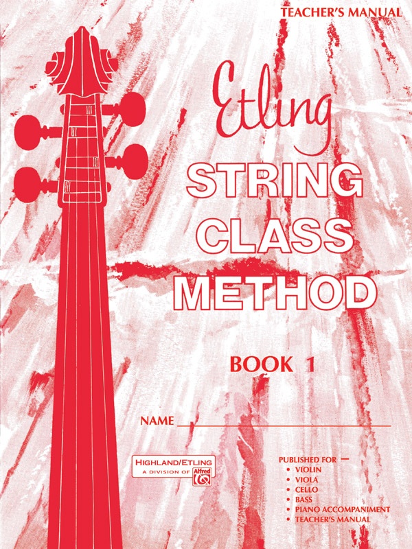 Etling String Class Method, Book 1 Book