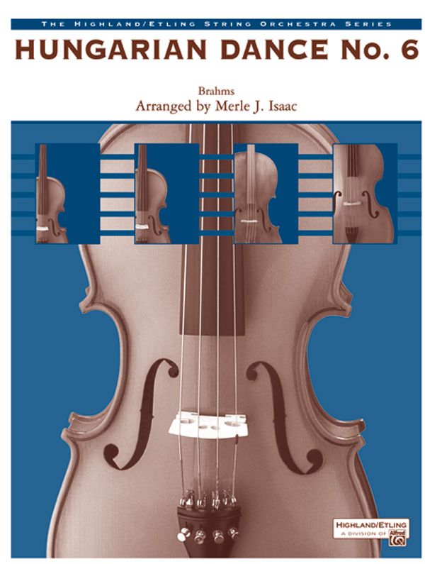Hungarian Dance No. 6 Conductor Score & Parts