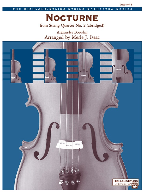 Nocturne From String Quartet No. 2 (Abridged) Conductor Score