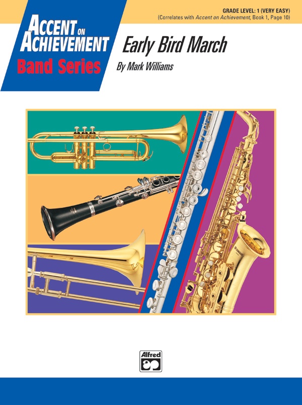 Early Bird March Conductor Score & Parts