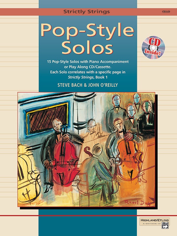 Strictly Strings Pop-Style Solos: 15 Solos with Piano Accompaniment, Book & CD