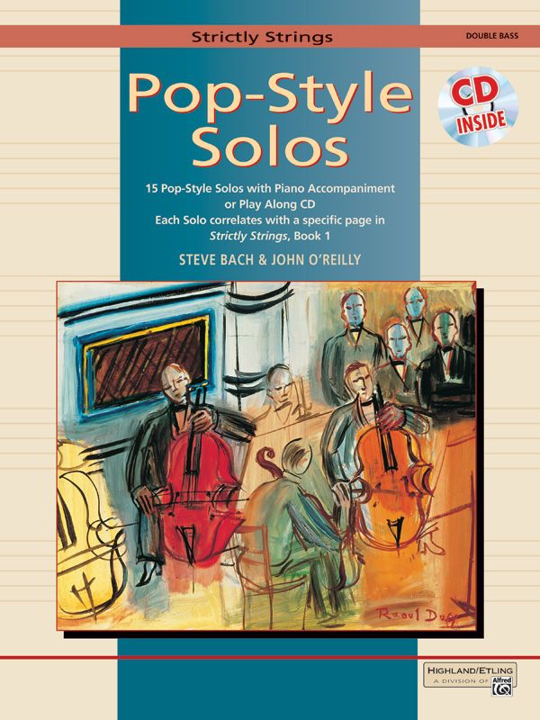 Strictly Strings, Pop-Style Solos 15 Pop-Style Solos With Piano Accompaniment Book & Cd
