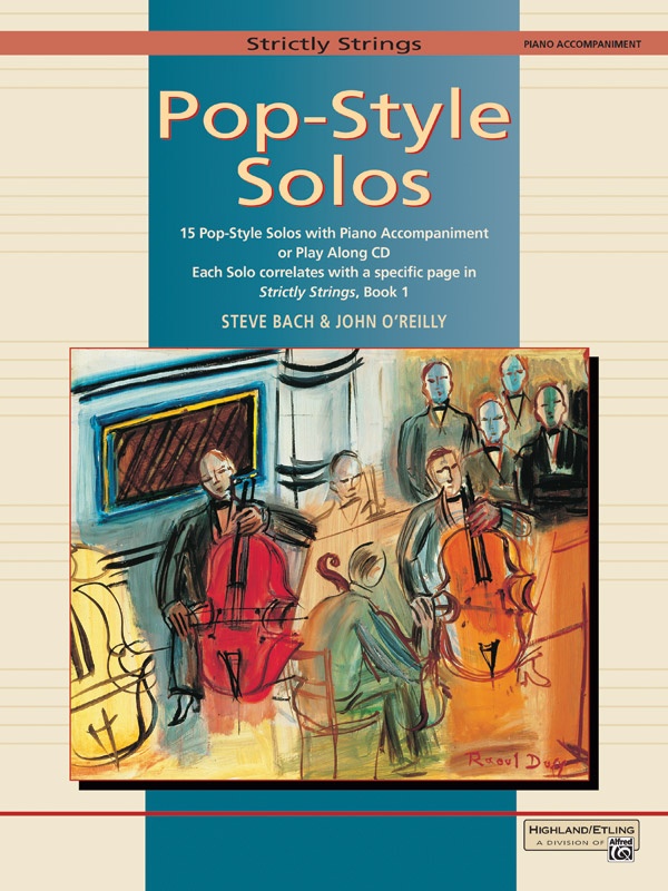 Strictly Strings, Pop-Style Solos 15 Pop-Style Solos With Piano Accompaniment Book