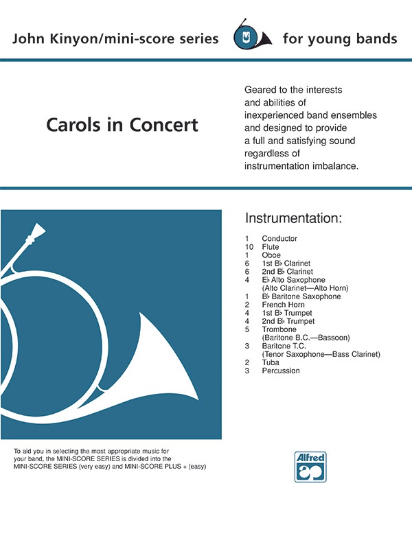 Carols In Concert Conductor Score & Parts