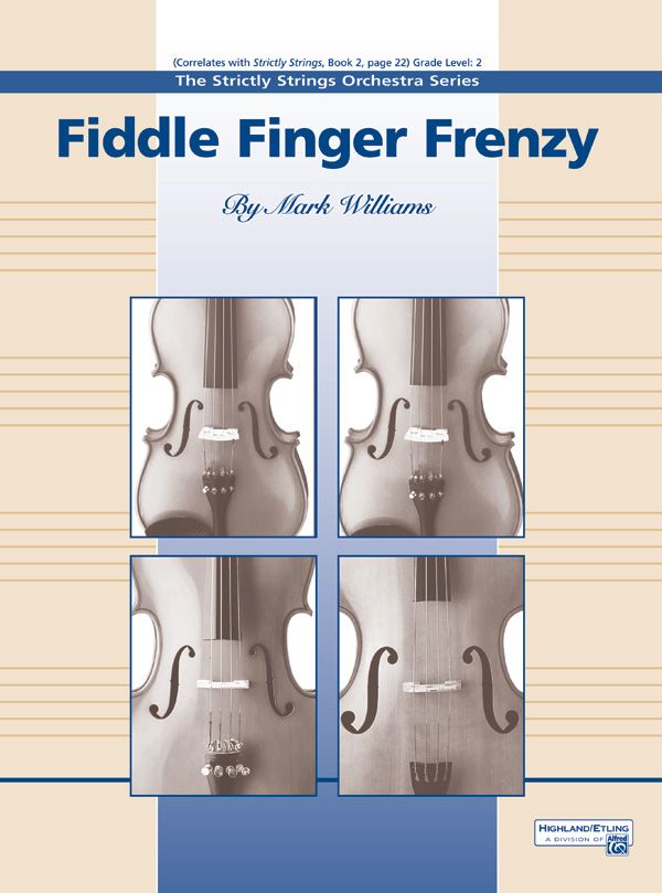 Fiddle Finger Frenzy Conductor Score & Parts