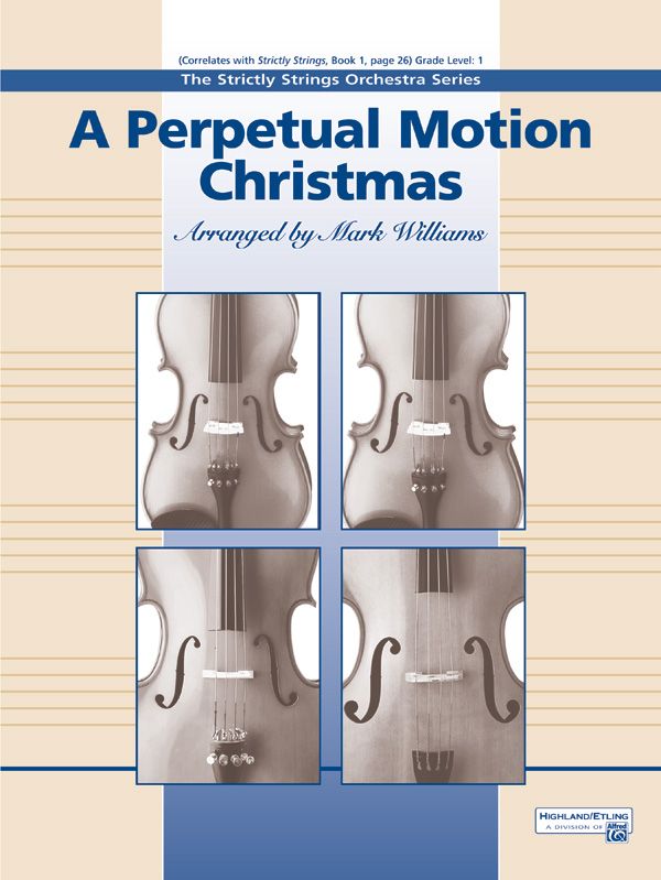 A Perpetual Motion Christmas Conductor Score & Parts