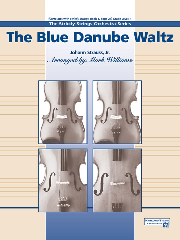 The Blue Danube Waltz Conductor Score