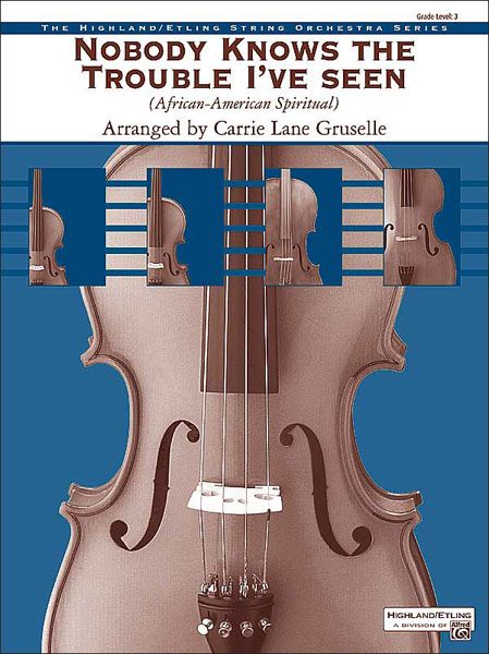 Nobody Knows The Trouble I've Seen Conductor Score & Parts
