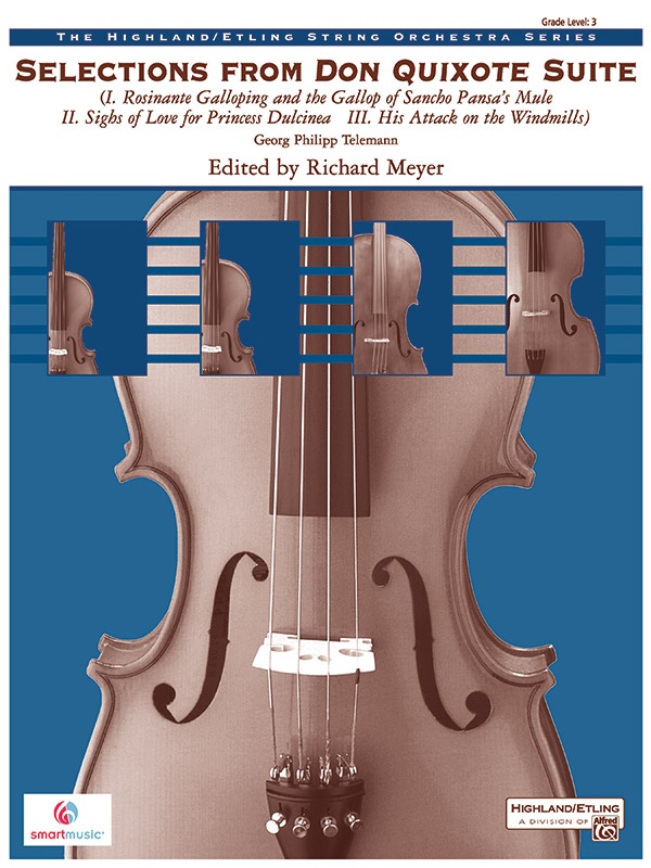 Selections From Don Quixote Suite Conductor Score & Parts