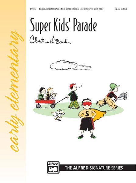 Super Kids' Parade Sheet