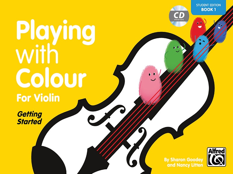 Playing With Colour: Violin Book 1 Book & Cd