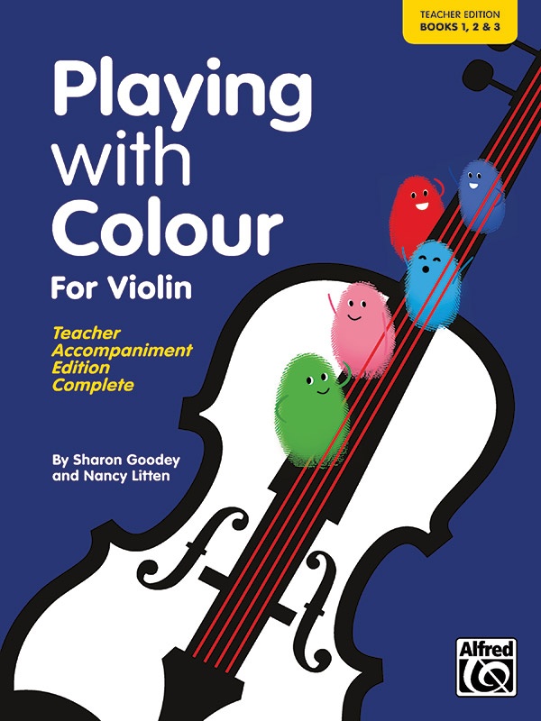 Playing With Colour: Violin Books 1-3 (Teacher Guide) Book