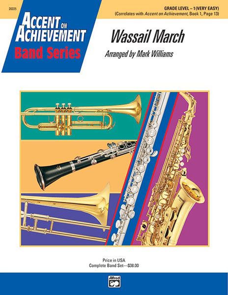 Wassail March Conductor Score & Parts