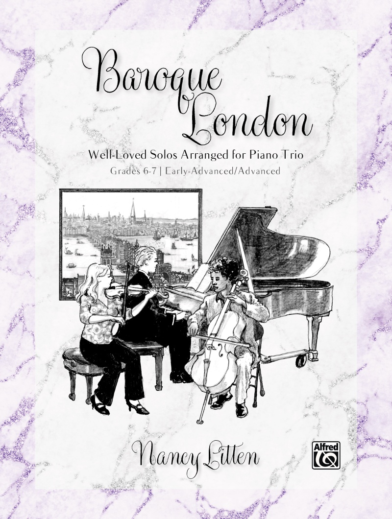 Baroque London Well-Loved Solos Arranged For Piano Trio Score & Parts