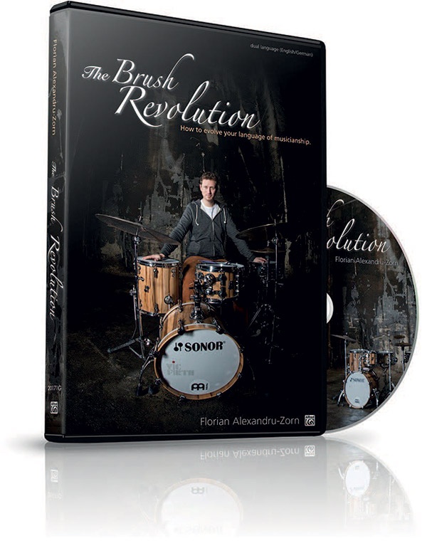 Brush Revolution How To Evolve Your Language Of Musicianship - Wie Du Deine Eigene Musikalische Sprache Entfalten Kannst. Zweisprachige Dvd Mit Fundamental Neuen Konzepten, Mit Besen Eine Neue Ausdrucksweise Am Schlagzeug Zu Etablieren. Dvd