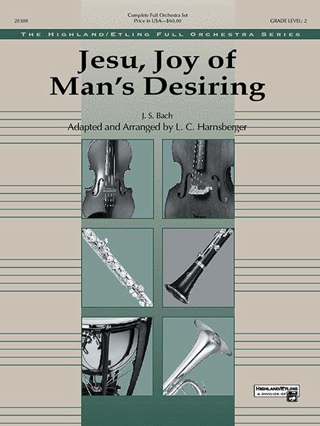 Jesu, Joy Of Man's Desiring Conductor Score & Parts