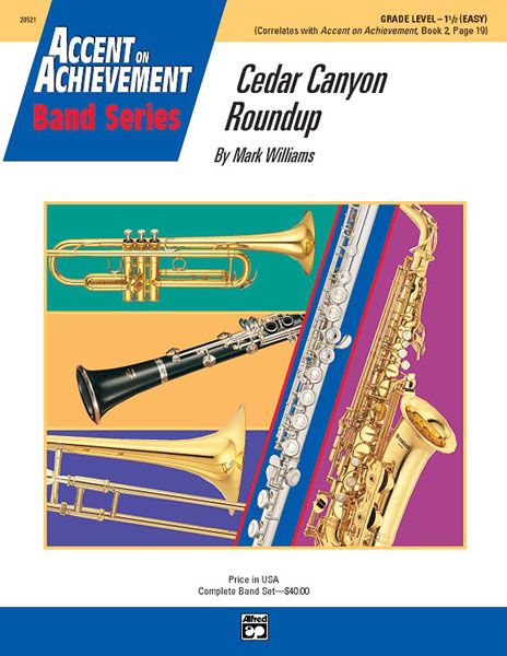 Cedar Canyon Roundup Conductor Score & Parts