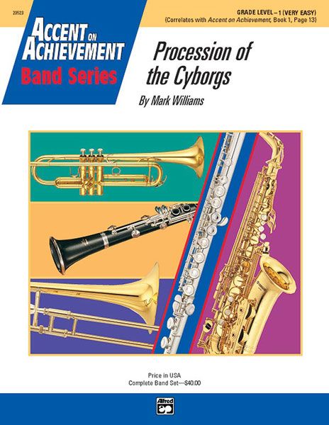 Procession Of The Cyborgs Conductor Score & Parts