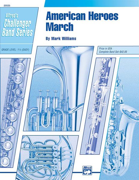 American Heroes March Conductor Score & Parts