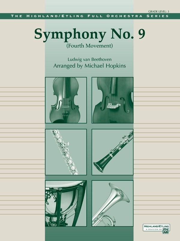 Symphony No. 9 (Fourth Movement) Conductor Score & Parts