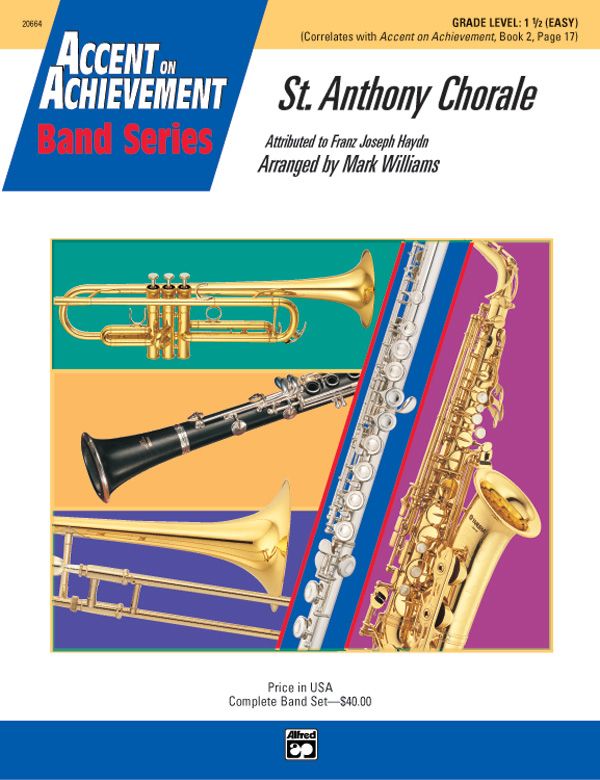 St. Anthony Chorale Conductor Score & Parts