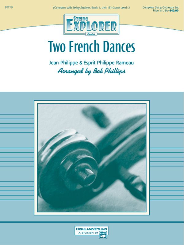 Two French Dances Conductor Score & Parts