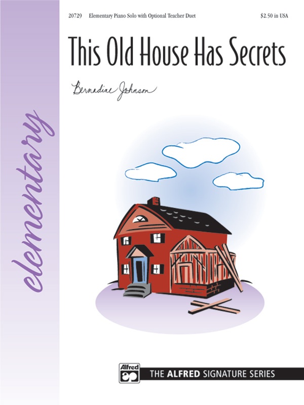 This Old House Has Secrets Sheet