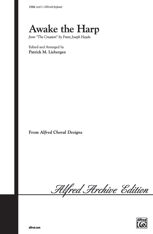 Awake The Harp From The Creation Choral Octavo
