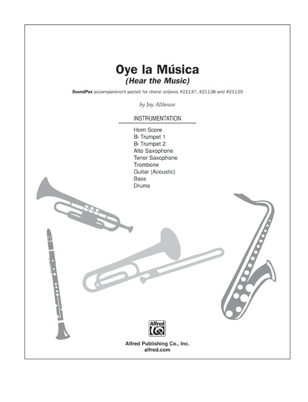 Oye La múSica (Hear The Music) Instrumental Parts