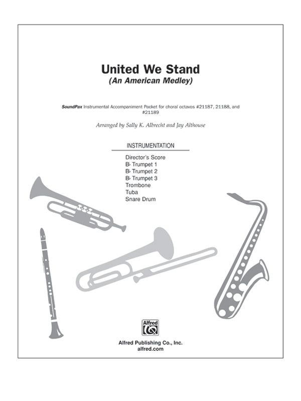 United We Stand (An American Medley) Instrumental Parts