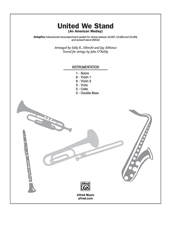 United We Stand (An American Medley) Instrumental Parts