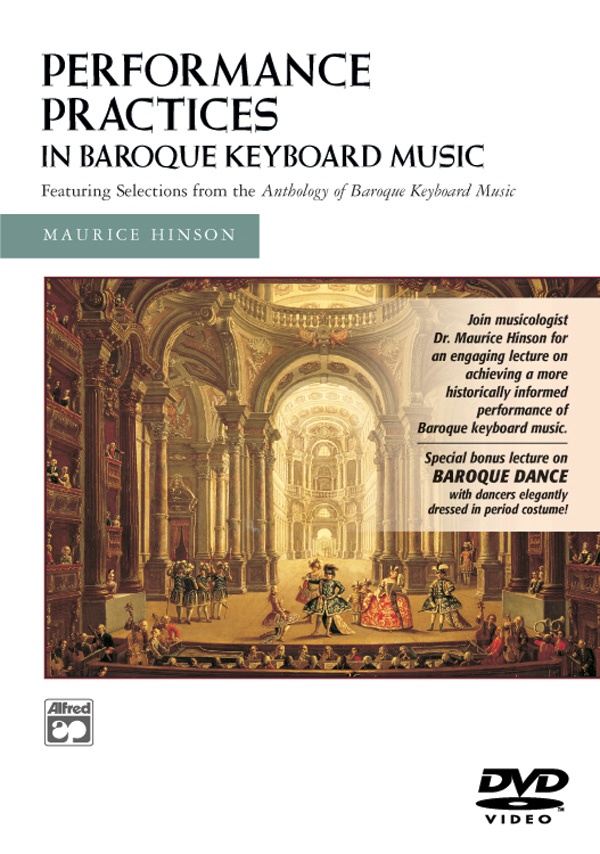 Performance Practices In Baroque Keyboard Music (With Bonus Lecture On Baroque Dance) Dvd