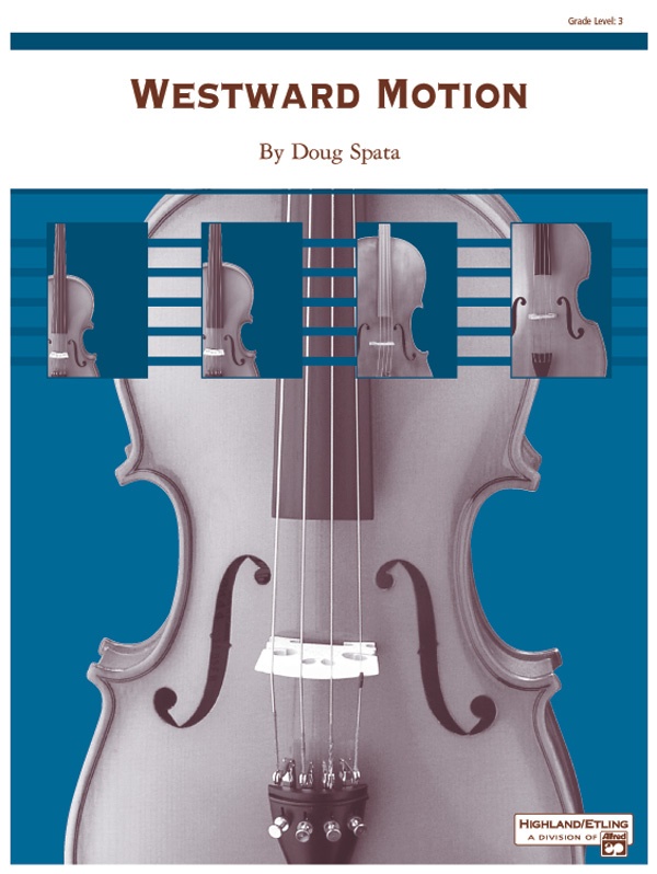 Westward Motion Conductor Score & Parts
