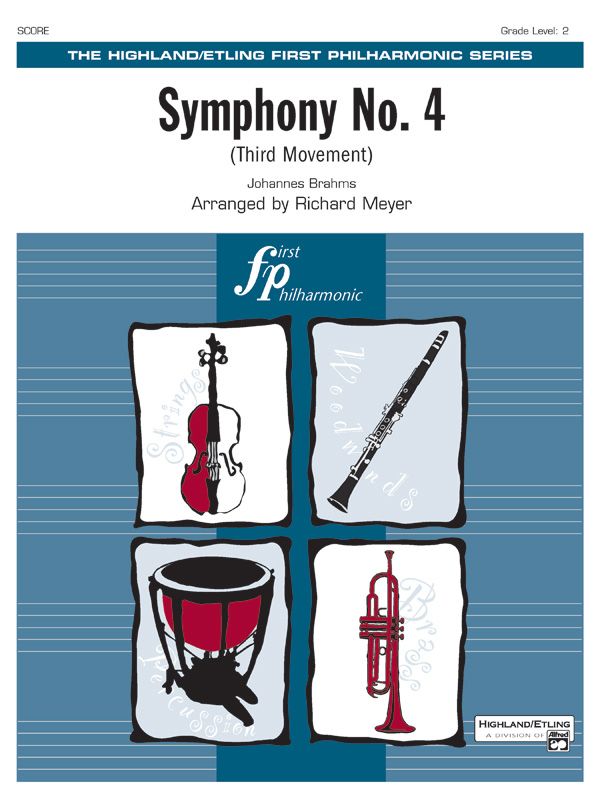 Symphony No. 4 (Third Movement) Conductor Score