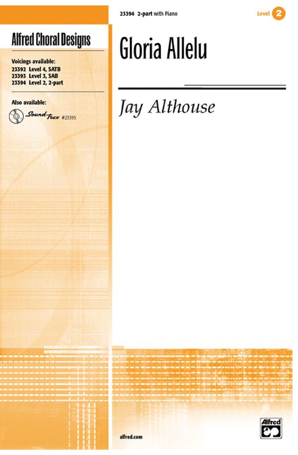 Gloria Allelu Choral Octavo