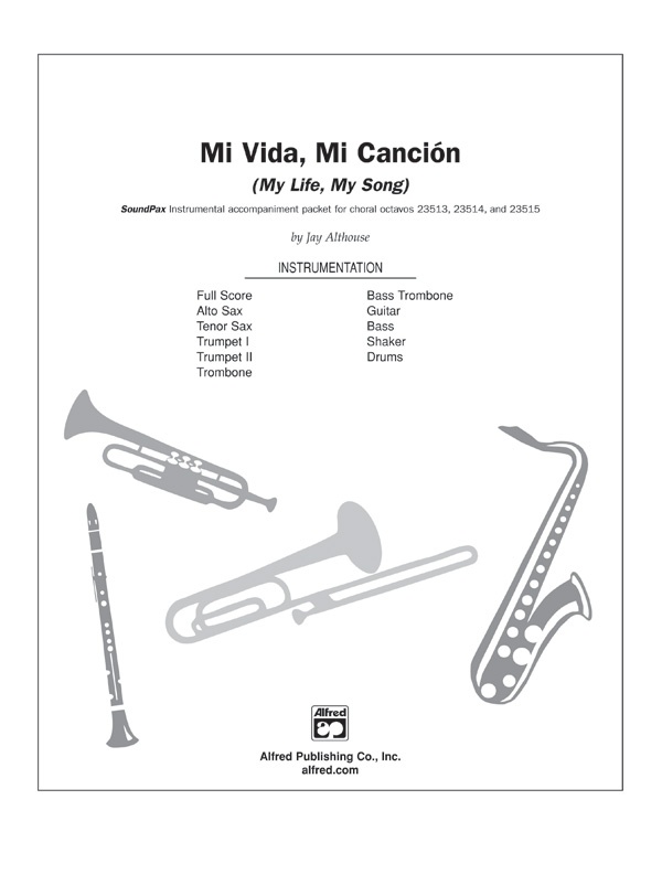 Mi Vida, Mi CancióN (My Life, My Song) Instrumental Parts
