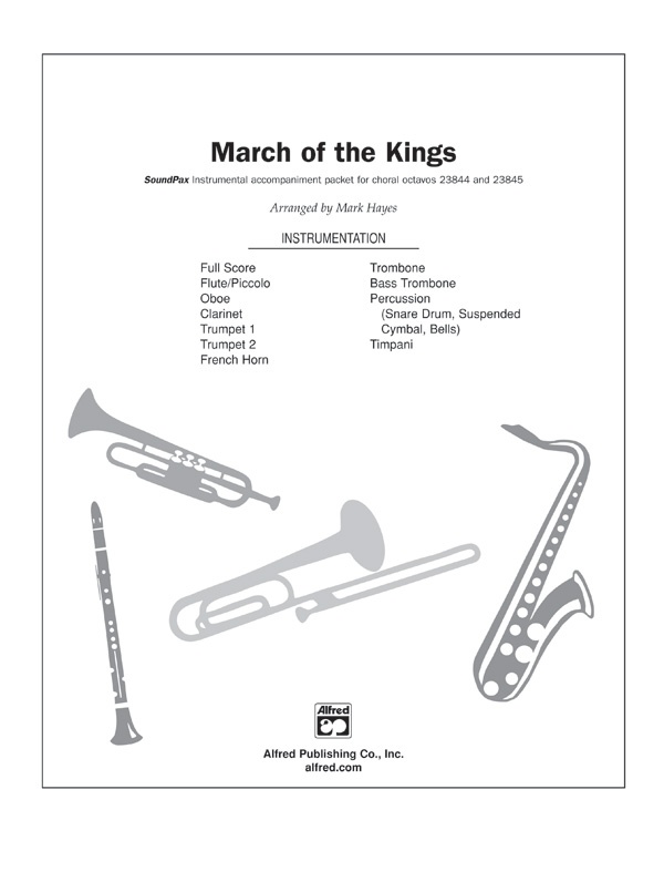 March Of The Kings Instrumental Parts