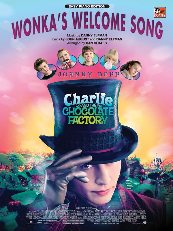 Wonka's Welcome Song (From Charlie And The Chocolate Factory) Sheet