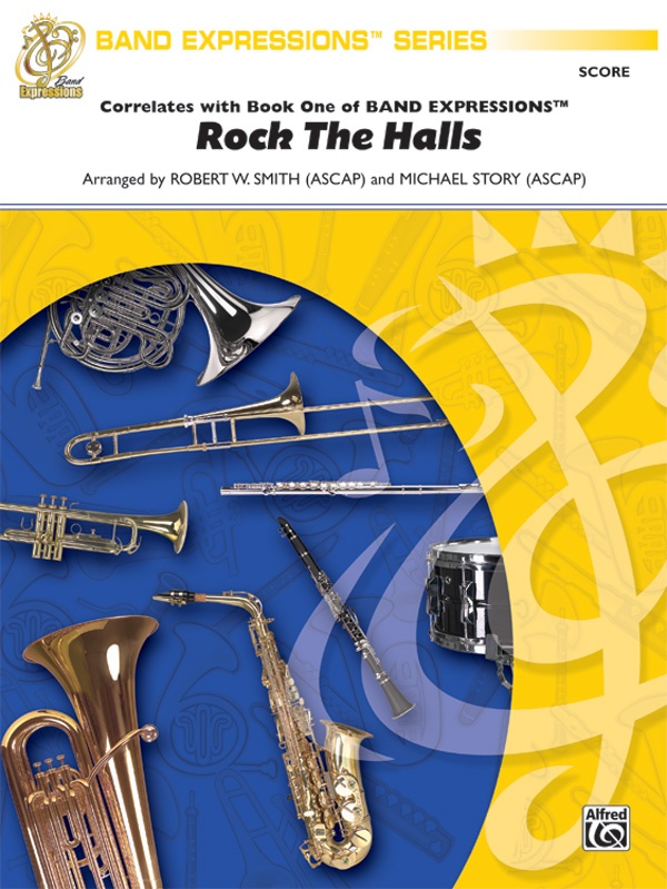 Rock The Halls (Based On "Deck The Halls") Conductor Score & Parts