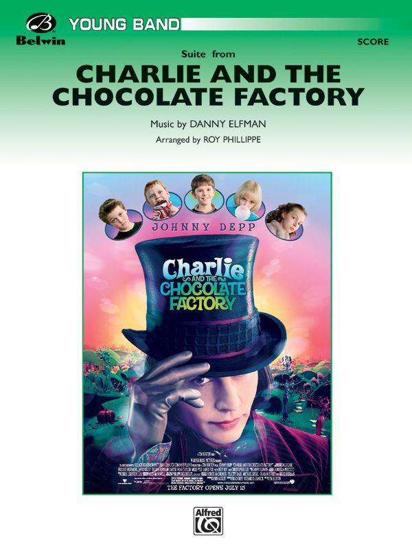 Charlie And The Chocolate Factory, Suite From Conductor Score