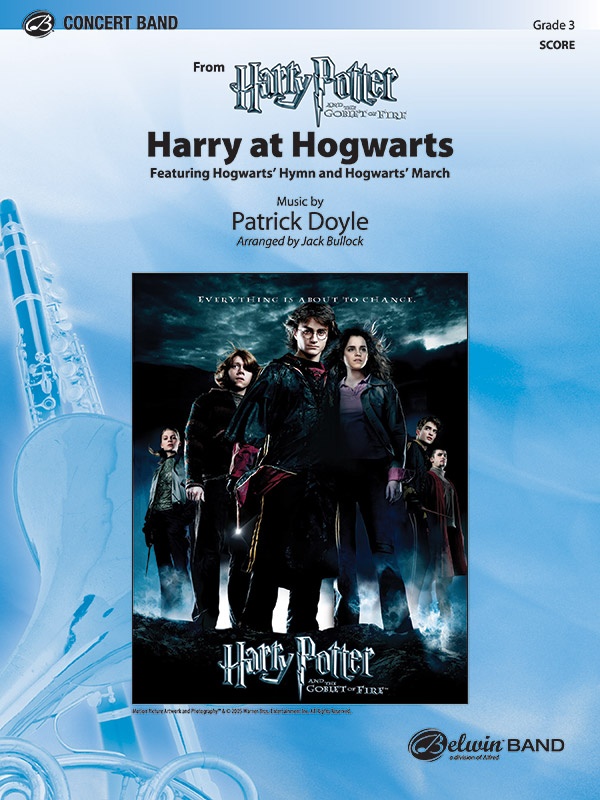 Harry At Hogwarts (From Harry Potter And The Goblet Of Fire) Featuring: Hogwarts' Hymn / Hogwarts' March Conductor Score