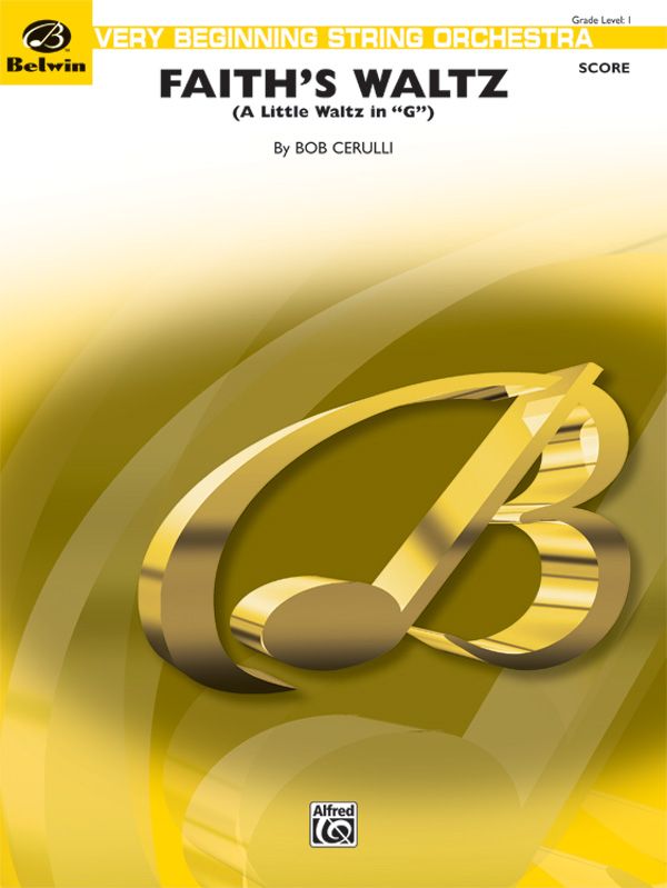 Faith's Waltz Conductor Score & Parts